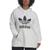 Adidas | Plus Size Trefoil Hooded Sweatshirt, 颜色White
