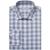 商品Michael Kors | Men's Slim Fit Performance Stretch Dress Shirt, Online Exclusive颜色Blue Multi Check