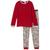 商品第1个颜色Friends Jester Red, Happy Friendsgiving, Cotton On | Men's Taylor Licensed Long Sleeve Pajamas, 2 Piece Set