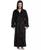 颜色: Black, ARUS | 男款抓绒连帽长袍 Men's Soft Fleece Robe, Ankle Length Hooded Turkish Bathrobe