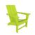 颜色: Lime, Westin Furniture | Furniture Modern Plastic Folding Adirondack Chair