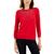 商品Charter Club | Women's Embellished Sweater, Created for Macy's颜色Ravishing Red