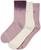 颜色: Purple, Calvin Klein | Women's Ombre Dyed Cushion Mid Crew Socks, Pack of 3