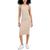 Crave Fame | Juniors' Ribbed Seamless Midi Dress, 颜色Almond