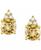 颜色: Citrine with 14k Gold, Macy's | Gemstone & Diamond Accent Stud Earrings