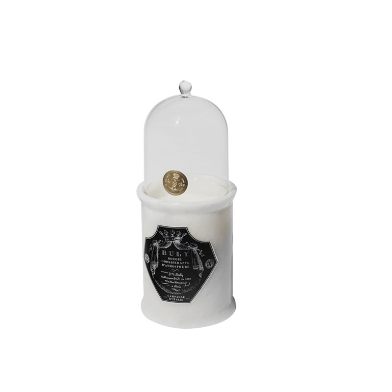 商品Buly1803 | 大理石系列香薰蜡烛300g 室内香氛摆件颜色「意大利乡村-白色」
