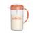 颜色: Orange, Dr. Brown's | Dr. Brown's Baby Formula Mixing Pitcher with Adjustable Stopper, Locking Lid, & No Drip Spout, 32oz, BPA Free, Orange