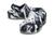 color Black/White, Crocs | Classic Marbled Tie-Dye Clog (Toddler)