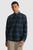 商品Woolrich | Wool Blend Trout Run Plaid Flannel Shirt  - Made in USA颜色Blackwatch