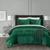 颜色: Green, Chic Home Design | Amara 2 Piece Comforter Set Embossed Mandala Pattern Faux Fur Micromink Backing Bedding TWIN