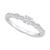 商品第3个颜色White Gold, Macy's | Diamond Engagement Ring (3/8 ct. t.w.) in 14k Gold