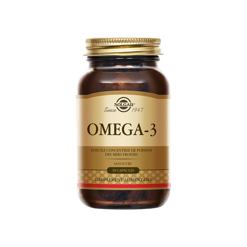 颜色: 30粒*1瓶, Solgar | Solgar Omega-3浓缩鱼油 30-60-120粒 提高记忆力改善视力