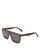 color Havana/Gray, Celine | Men's Square Sunglasses, 57mm
