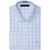 商品Tommy Hilfiger | Men's Slim-Fit Performance Stretch Check Dress Shirt颜色Grey