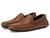 Hugo Boss | Noel Smooth Leather Moccasins, 颜色Sand