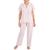 颜色: Pretty Paisley, Charter Club | Women's Matte Satin Short-Sleeve Pajamas Set, Created for Macy's