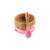 商品第3个颜色Pink, Avanchy | Bamboo Suction Baby Bowl and Spoon