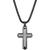 商品Esquire Men's Jewelry | Diamond Religious Cross 22" Pendant Necklace (1/6 ct. t.w.), Created for Macy's颜色Black