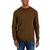 Club Room | Men's Solid Crew Neck Merino Wool Blend Sweater, Created for Macy's, 颜色Chocolate