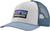 颜色: White/Light Plume Grey, Patagonia | Patagonia Men's P-6 Logo Trucker Hat