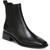 Sam Edelman | Sam Edelman Womens Thelma Leather Square Toe Ankle Boots, 颜色Black Leather