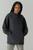 color Black, Urban Outfitters | UO Joshua Hooded Long Sleeve Tee