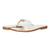 color White, Stuart Weitzman | Sierra Flat Sandal