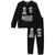 商品NIKE | NSW HBR Statement Crew Set (Infant)颜色Black