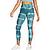 color Ash Green, NIKE | Nike Women's Dri-FIT One Luxe Mid-Rise Printed Training Leggings