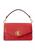 商品Ralph Lauren | Leather Small Tayler Crossbody Bag颜色RL 2000 RED