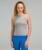 Lululemon | Swiftly Tech High-Neck Tank Top 2.0 *Race Length, 颜色Slate/White