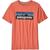 商品第1个颜色Coho Coral, Patagonia | P-6 Logo T-Shirt - Kids'