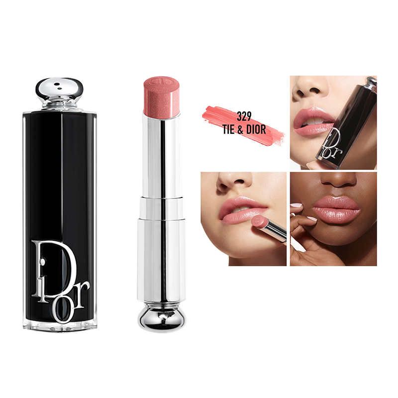 商品Dior | Dior迪奥魅力新黑管保湿光泽唇膏口红3.2g 正装/替换装颜色正装329