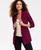 颜色: Berried Treasur, INC International | Women's Menswear Blazer, Created for Macy's