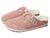 color Pink Clay/Natural Suede/Shearling, Birkenstock | Boston Shearling