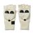 商品第1个颜色Soft White, Karl Lagerfeld Paris | Women's Kocktail Karl Pop Top Gloves