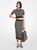 商品第2个颜色BLACK/BONE, Michael Kors | Logo Jacquard Pencil Skirt