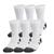 颜色: White, Under Armour | Under Armour Perf Tech 6 Pack Crew Socks - Men's