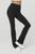 颜色: Black, Alo | Airbrush High-Waist Cinch Flare Legging - Black