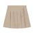 Nautica | Little Girls Uniform Pleated Scooter with Ruffle Skorts, 颜色Khaki