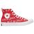 Converse | Converse UNT1TL3D High Top - Men's, 颜色Red/White