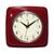 颜色: Red, Infinity Instruments | Square Wall Clock