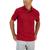 商品Club Room | Men's Regular-Fit Textured Polo Shirt, Created for Macy's颜色Karanda Red