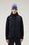 商品第2个颜色Melton Blue, Woolrich | Stretch Nylon Sundance Hooded Hybrid Jacket