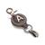 color A, Mio Marino | Retro Leather Alphabet Keychain
