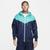 颜色: Navy/Teal, NIKE | Nike Woven Windrunner Lined Hooded Jacket - Men's