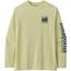 商品第1个颜色Alpine Icon/Isla Yellow, Patagonia | Cap SW Long Sleeve T-Shirt - Kids'