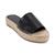DKNY | Women's Camillo Slip-On Espadrille Platform Slide Sandals, 颜色Black