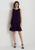 color BRANFORD PURPLE, Ralph Lauren | Georgette Shift Dress