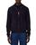 color Dark Navy, Sandro | Daren Zip Front Suede Jacket